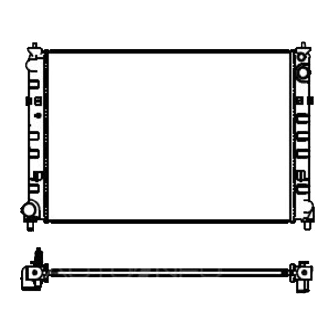 Protex Radiator RADMZ496P
