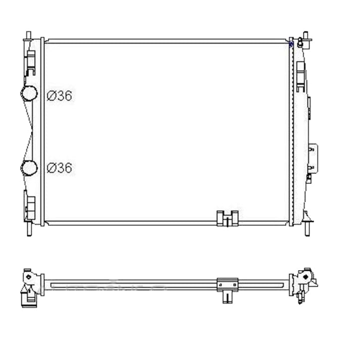 Protex Radiator RADN279P