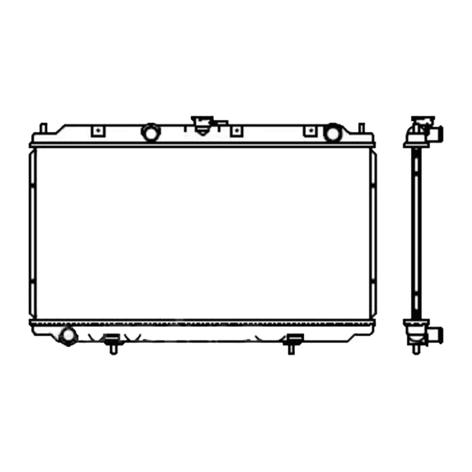 Protex Radiator RADN466P