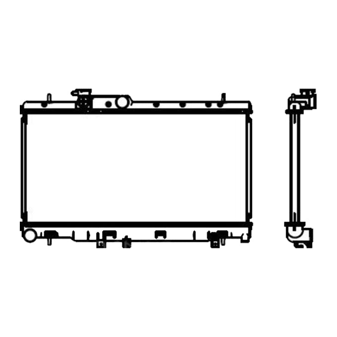 Protex Radiator RADSU404P