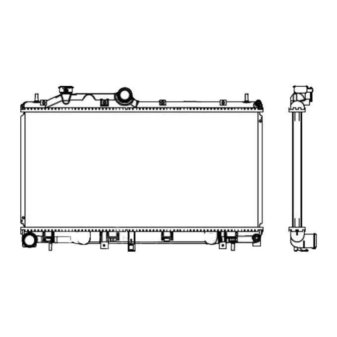 Protex Radiator RADSU409P