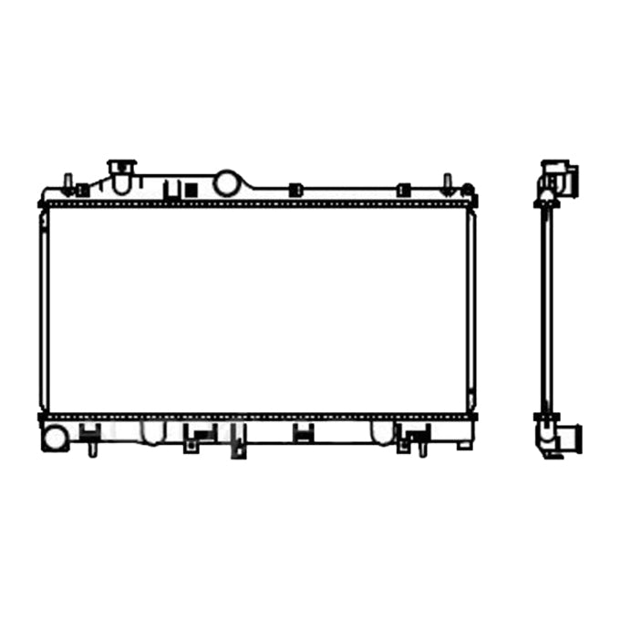 Protex Radiator RADSU486P