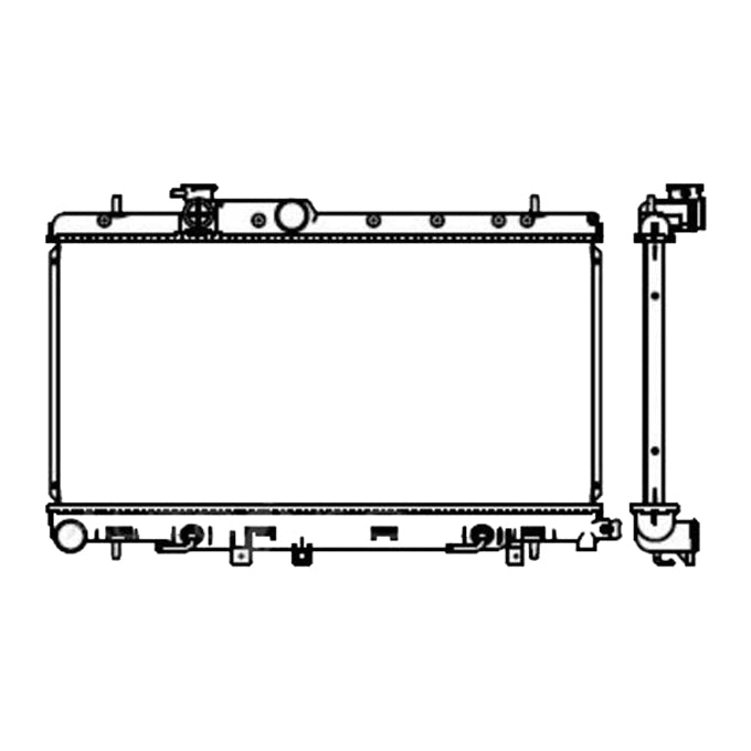 Protex Radiator RADSU572P