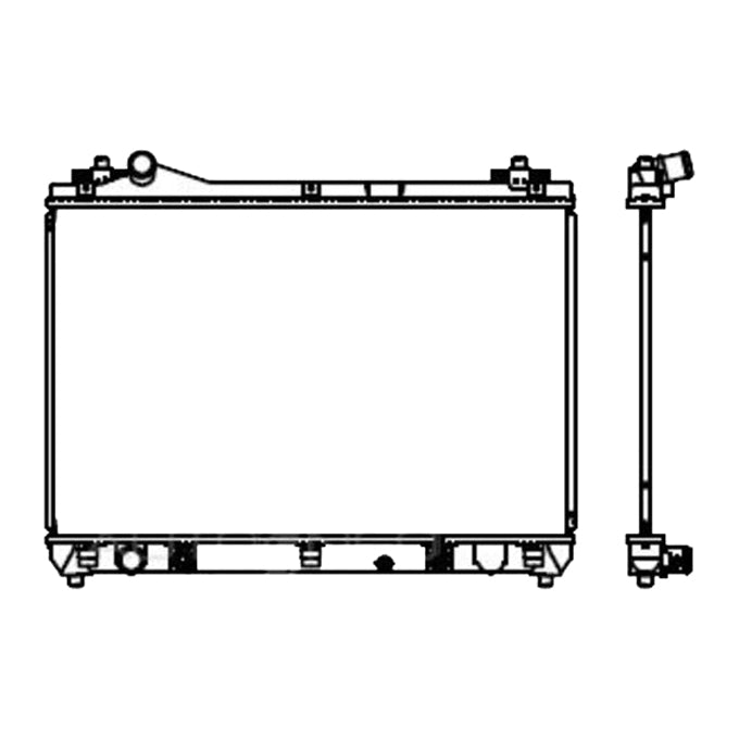 Protex Radiator RADSZ467P