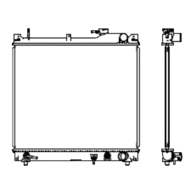 Protex Radiator RADSZ488P
