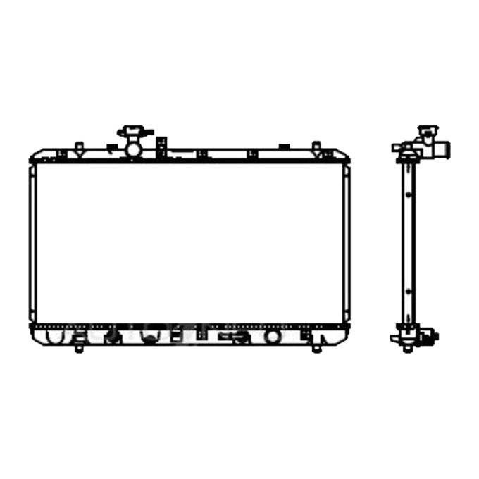 Protex Radiator RADSZ515P