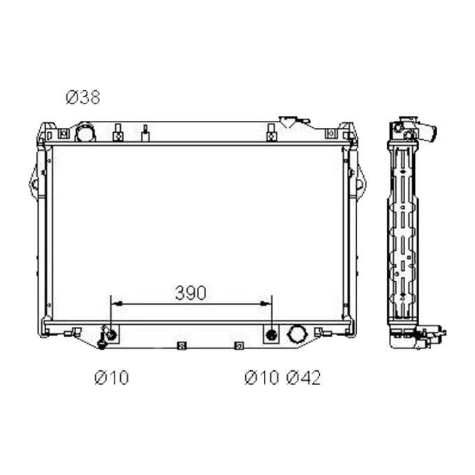 Protex Radiator RADT092P