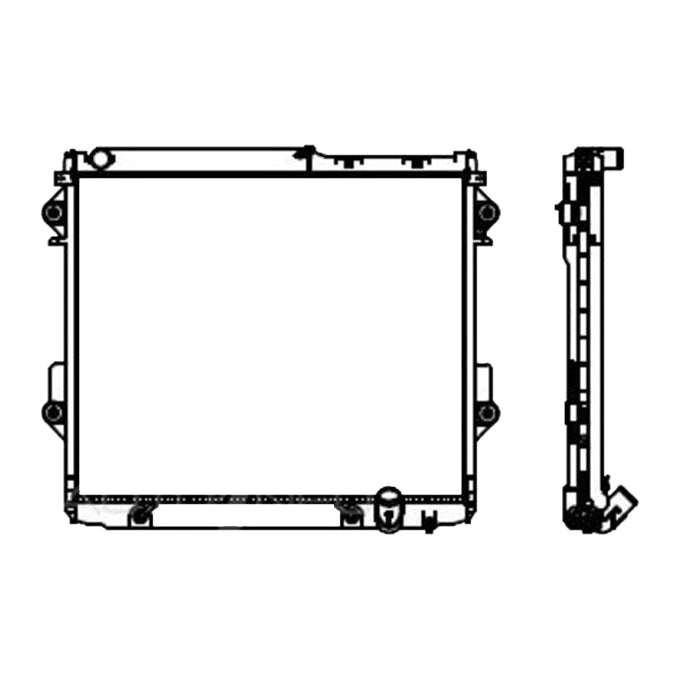 Protex Radiator RADT589P