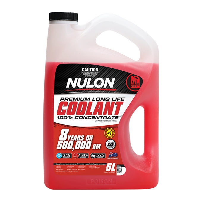 Nulon Red Premium Long Life Coolant Concentrate 5L - RLL5