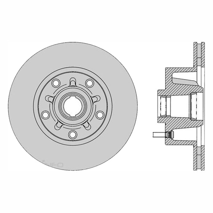 Protex Ultra Select Disc Rotor SDR025