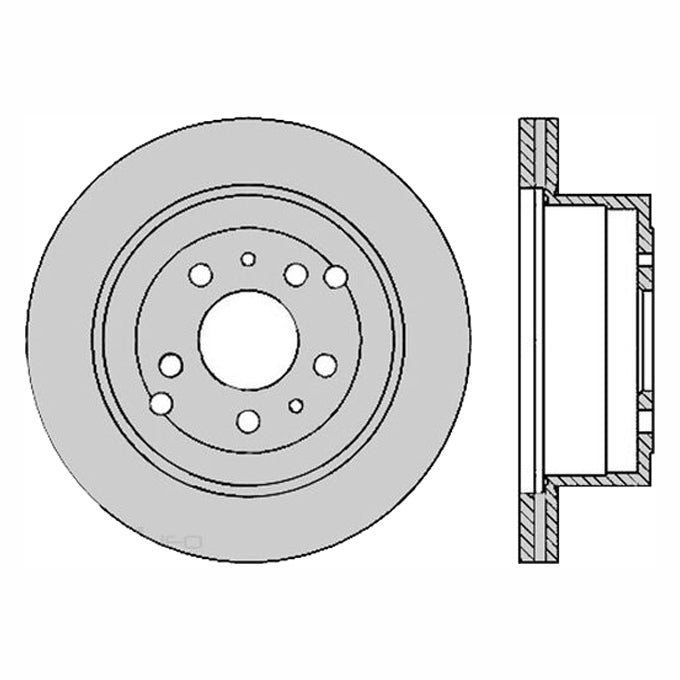 Protex Ultra Select Disc Rotor SDR12025
