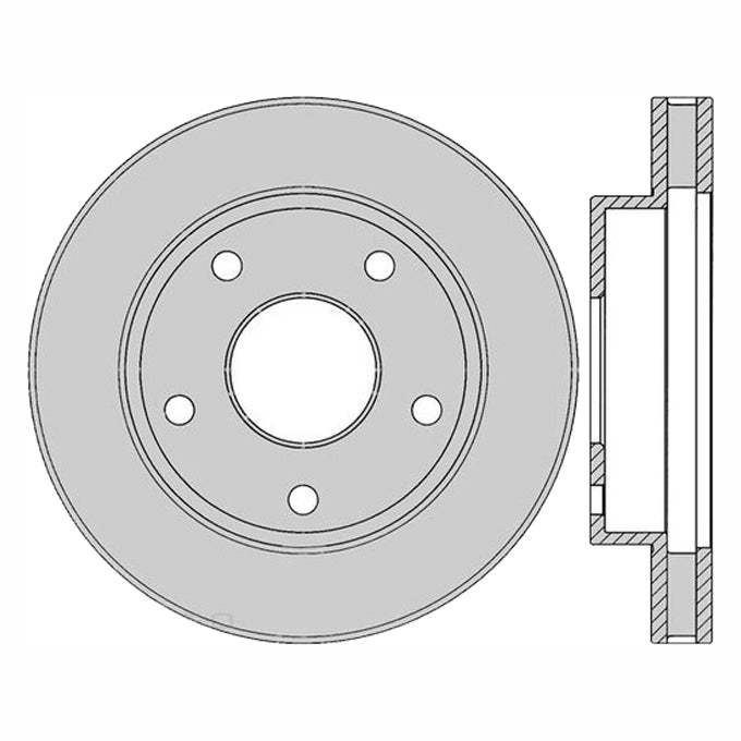 Protex Ultra Select Disc Rotor SDR12246