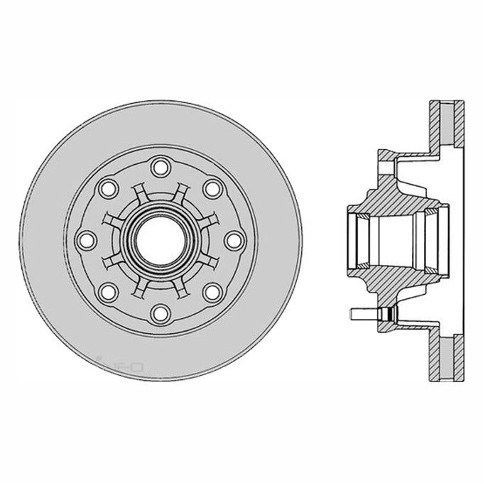 Protex Ultra Select Disc Rotor SDR12251