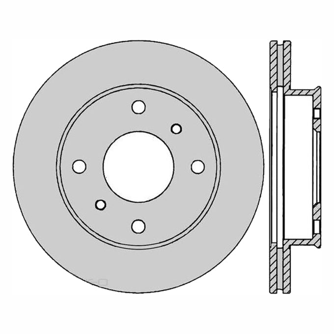 Protex Ultra Select Disc Rotor SDR12545