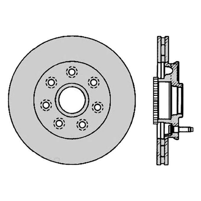 Protex Ultra Select Disc Rotor SDR12710