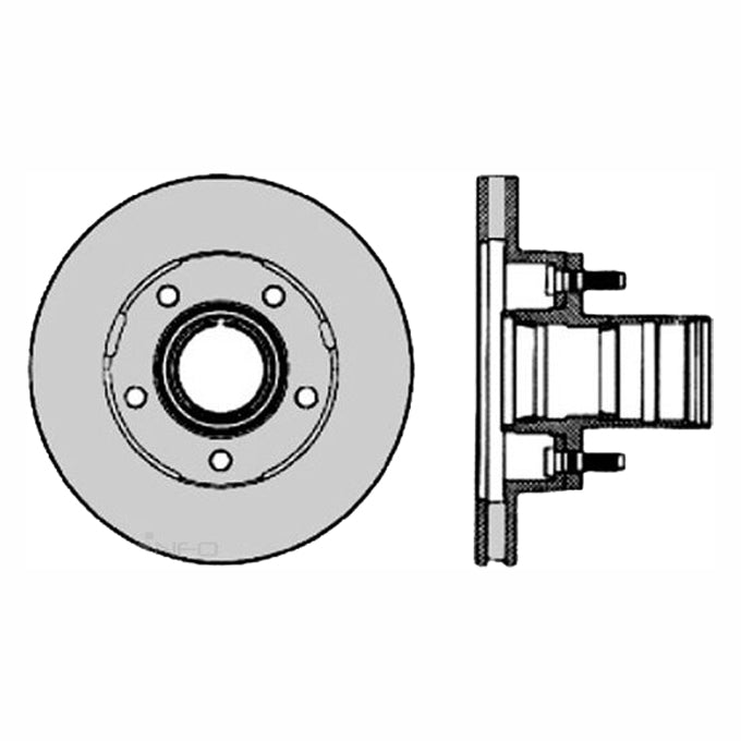 Protex Ultra Select Disc Rotor SDR12717