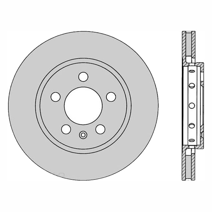 Protex Ultra Select Disc Rotor SDR12809