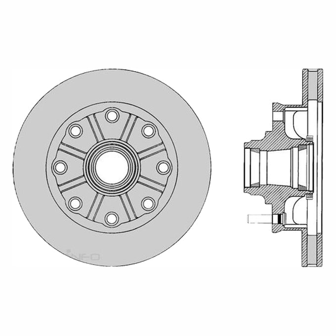 Protex Ultra Select Disc Rotor SDR848