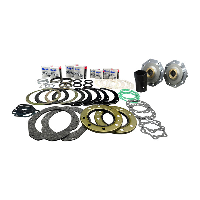 Basco Swivel Hub Wheel Bearing Kit with Spindles SHWB6SP