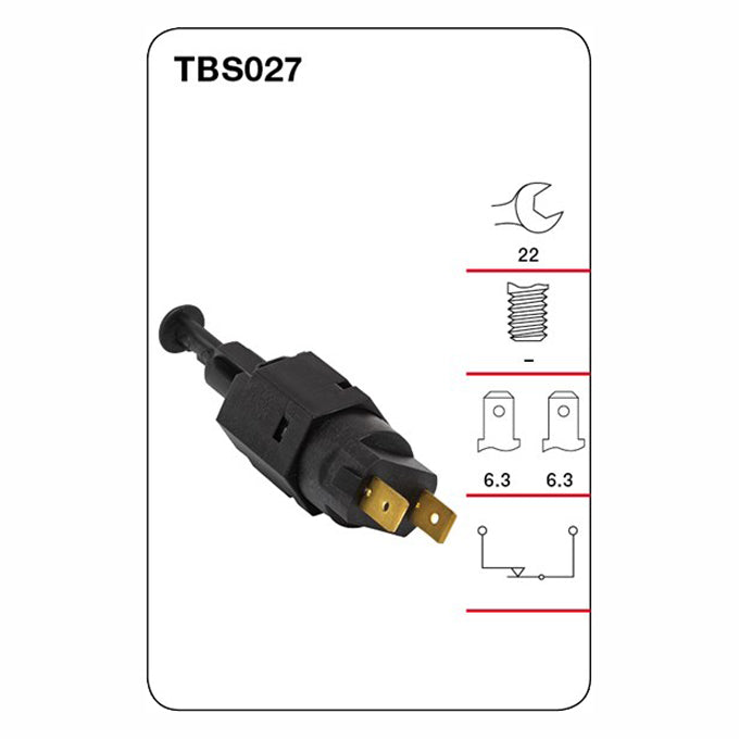 Tridon Stop Light Switch TBS027