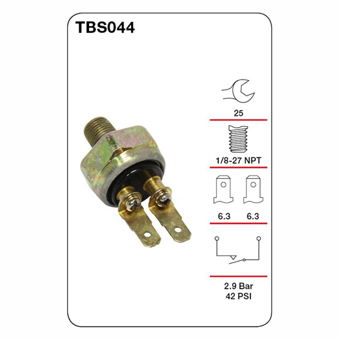 Tridon Stop Light Switch TBS044