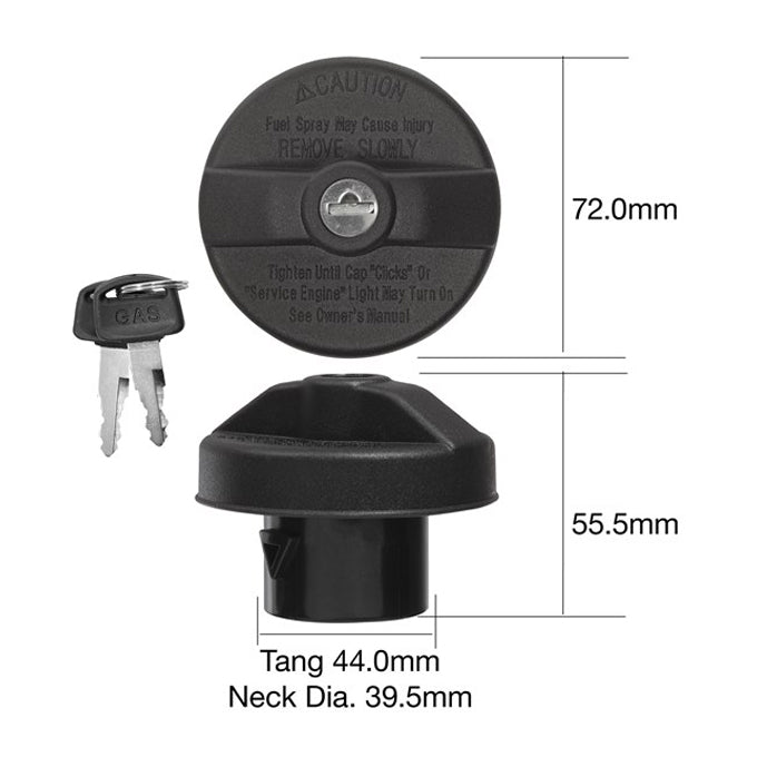 Tridon Locking Fuel Cap TFL238