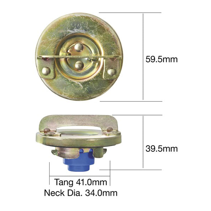 Tridon Non-Locking Fuel Cap TFNL213