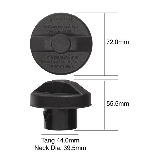 Tridon Non-Locking Fuel Cap TFNL238