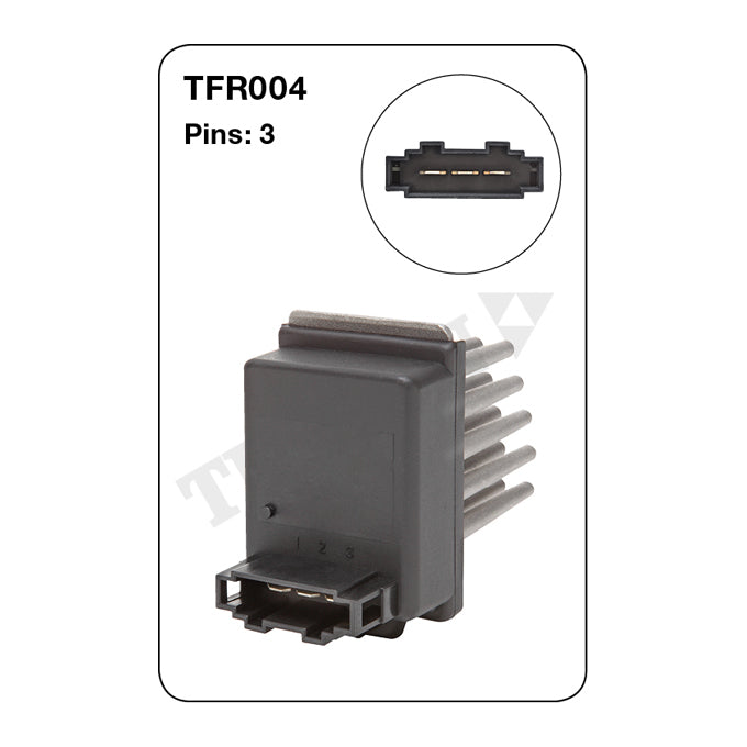 Tridon Heater Fan Resistor TFR004