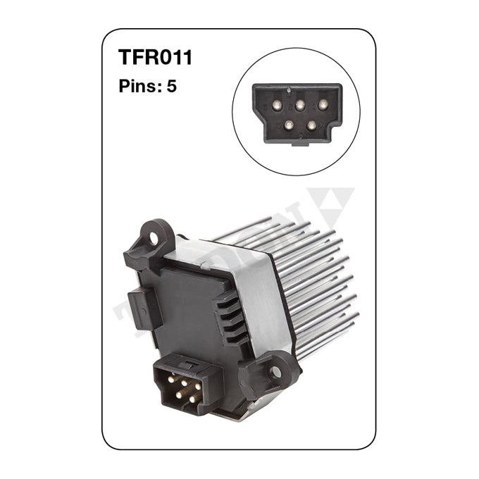 Tridon Heater Fan Resistor TFR011