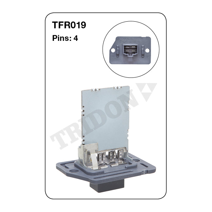 Tridon Heater Fan Resistor TFR019