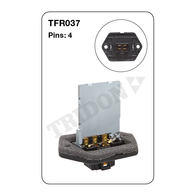 Tridon Heater Fan Resistor TFR037