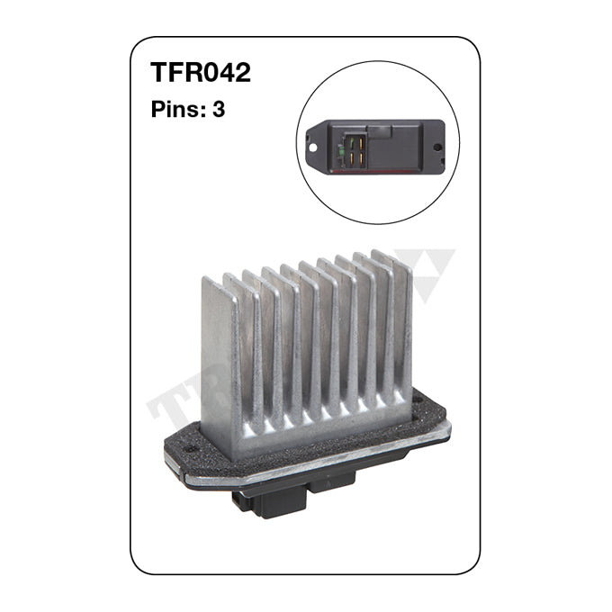 Tridon Heater Fan Resistor TFR042