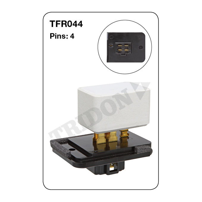 Tridon Heater Fan Resistor TFR044