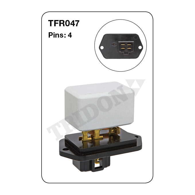 Tridon Heater Fan Resistor TFR047