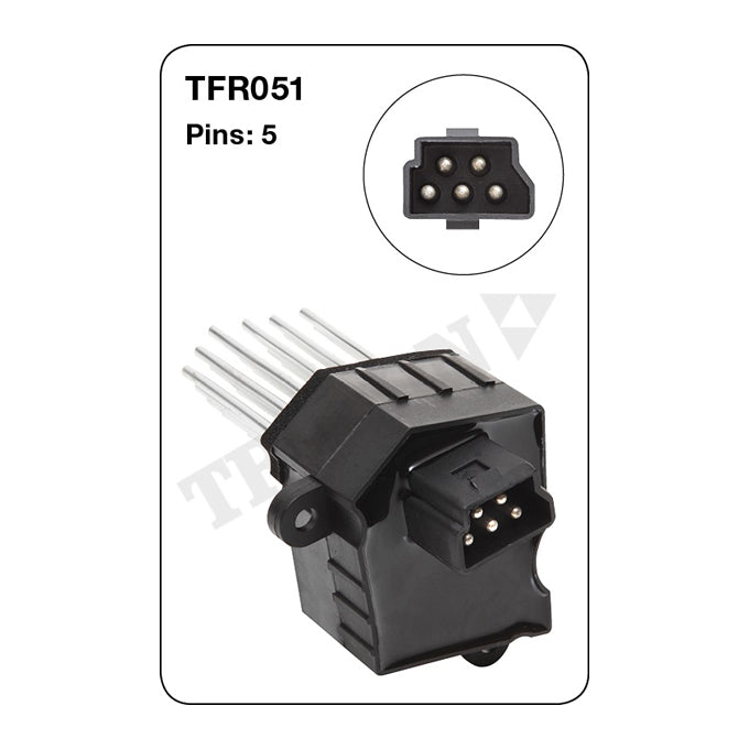 Tridon Heater Fan Resistor TFR051