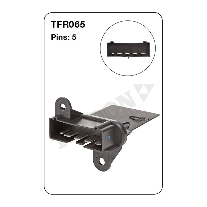 Tridon Heater Fan Resistor TFR065