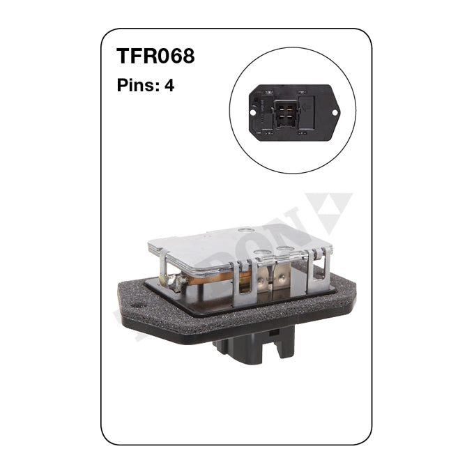 Tridon Heater Fan Resistor TFR068