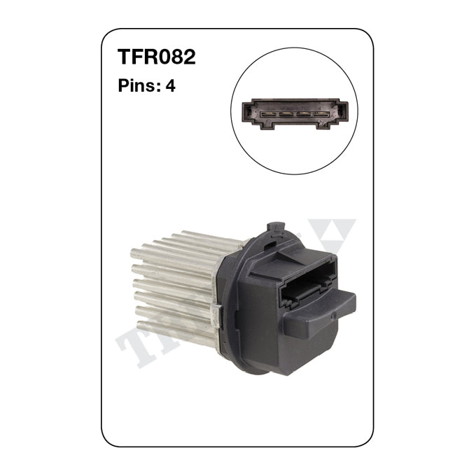 Tridon Heater Fan Resistor TFR082