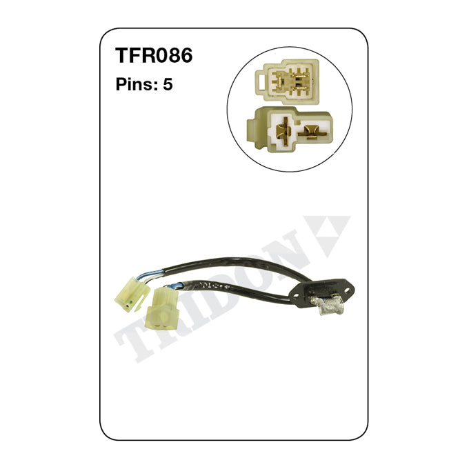 Tridon Heater Fan Resistor TFR086