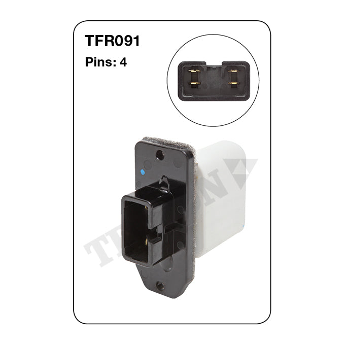 Tridon Heater Fan Resistor TFR091