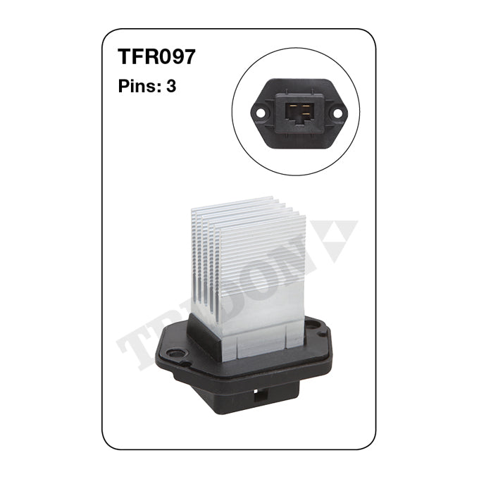 Tridon Heater Fan Resistor TFR097