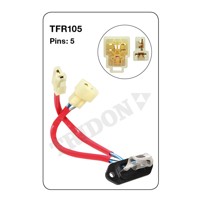Tridon Heater Fan Resistor TFR105