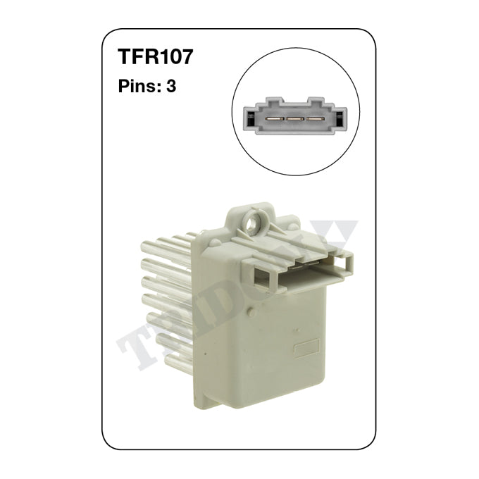 Tridon Heater Fan Resistor TFR107