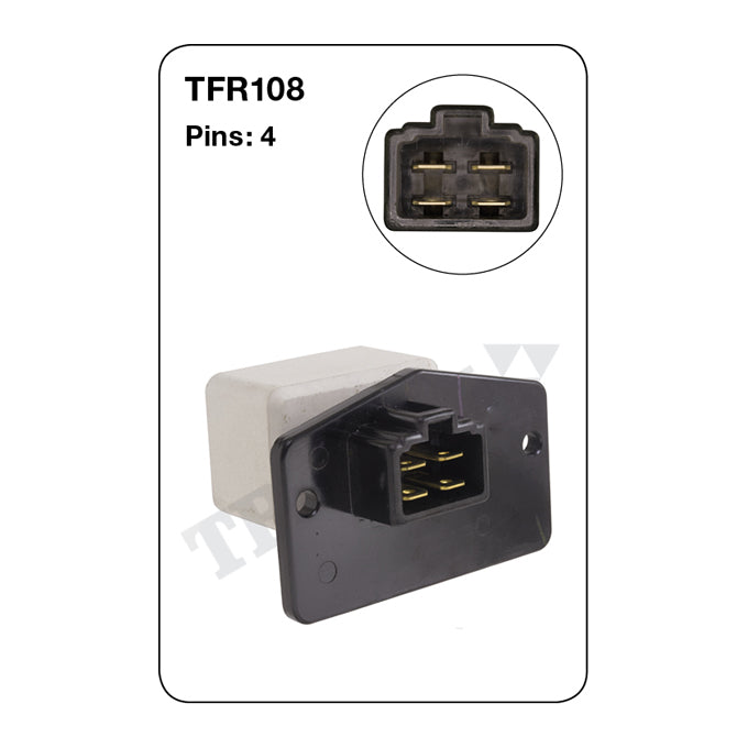 Tridon Heater Fan Resistor TFR108