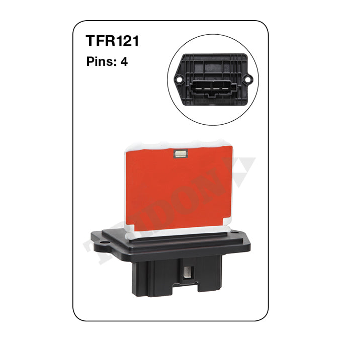 Tridon Heater Fan Resistor TFR121