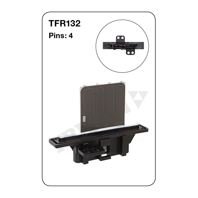 Tridon Heater Fan Resistor TFR132