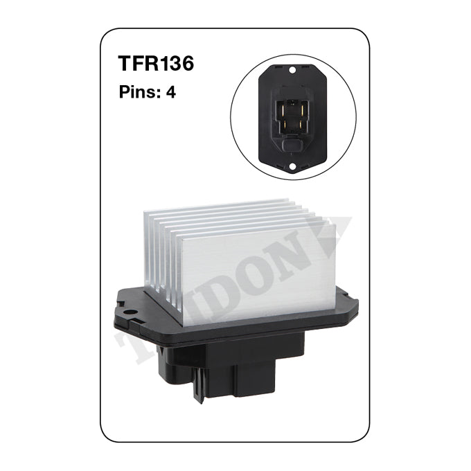 Tridon Heater Fan Resistor TFR136