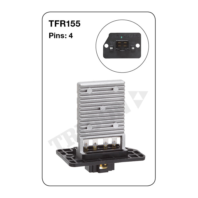 Tridon Heater Fan Resistor TFR155