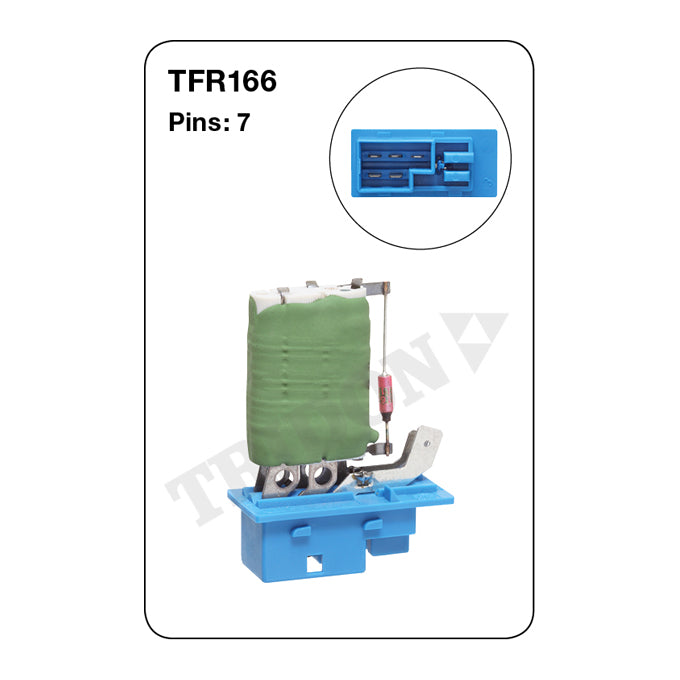 Tridon Heater Fan Resistor TFR166